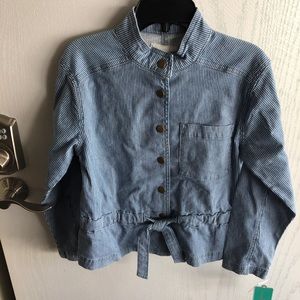 Girls Copper Key long sleeve shirt/ jacket